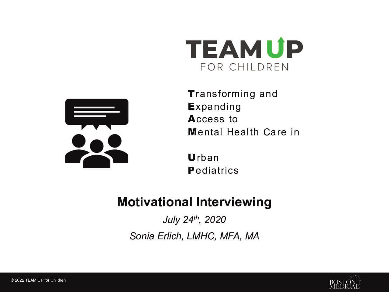 Motivational Interviewing Slide Deck