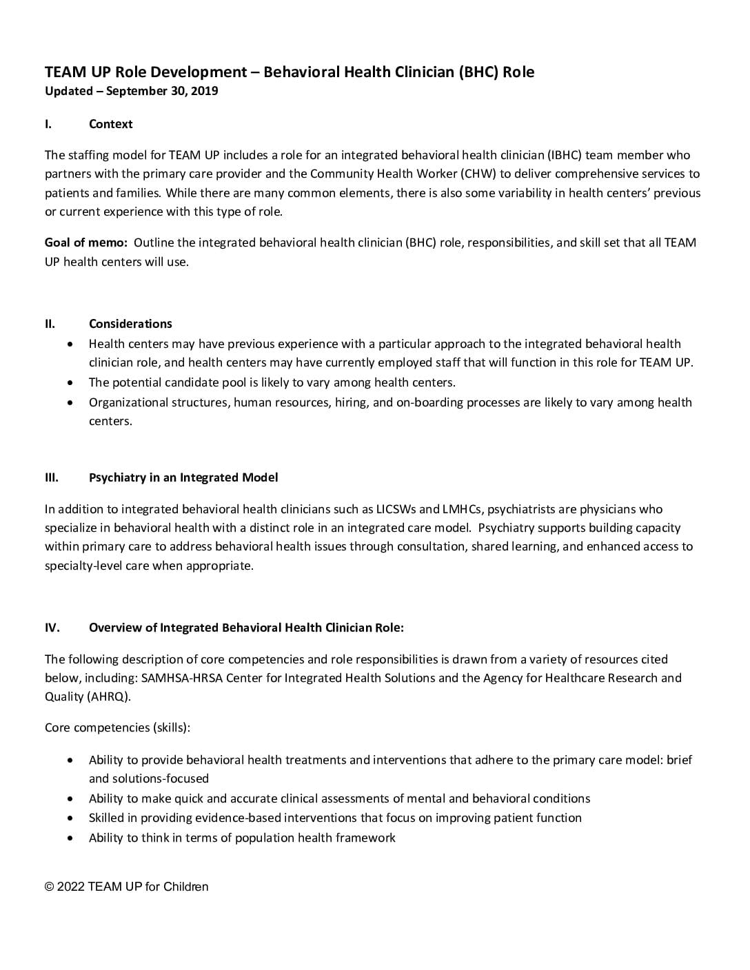 Role Development Implementation Guide